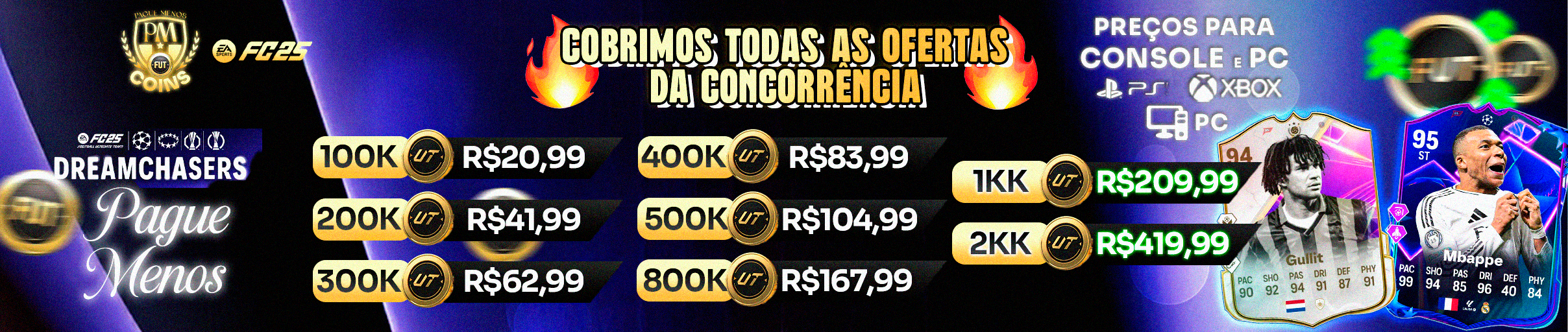 Promoção FIFA Coins
